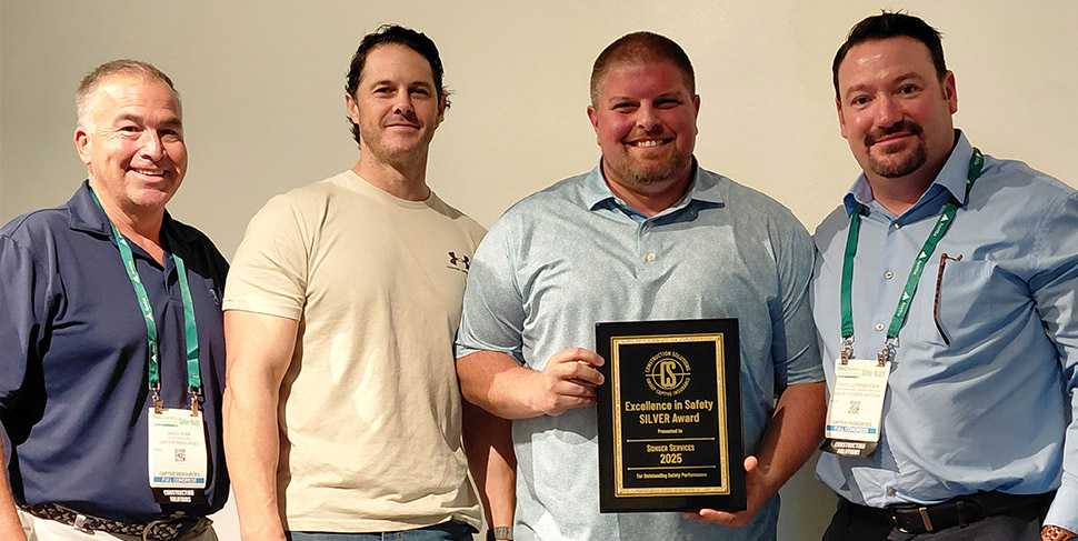 Songer Services wins Silver Awards for Outstanding Safety Performance.