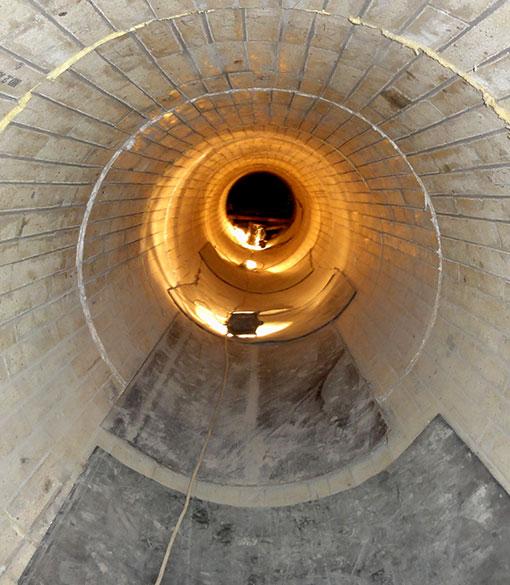 image of custom installed refractories